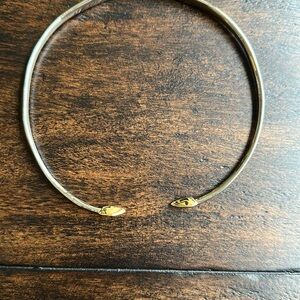 Rachel Zoe Gold and Silver Choker Necklace